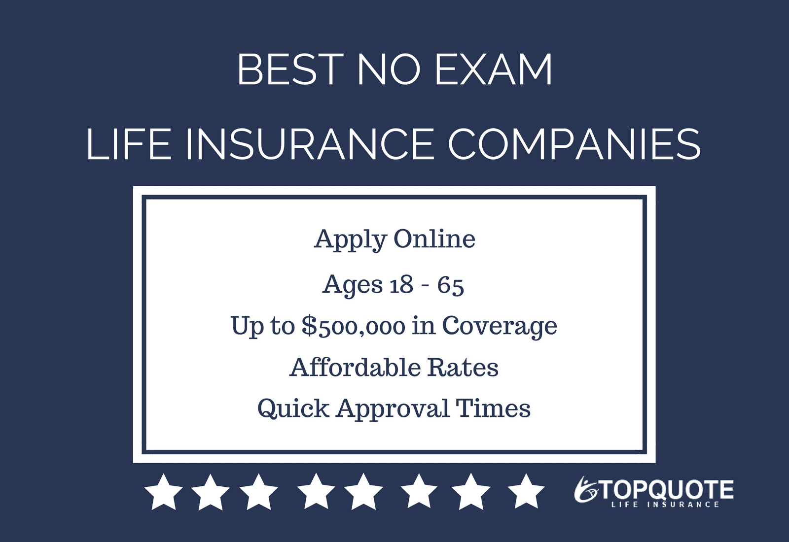 2018 List of Best Instant Approval No Exam Life Insurance Quotes